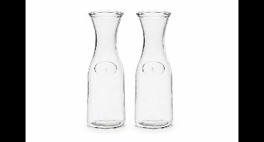 Cookinglife Karaf / Waterkaraf / Schenkkan - 500 ml - 2 stuks