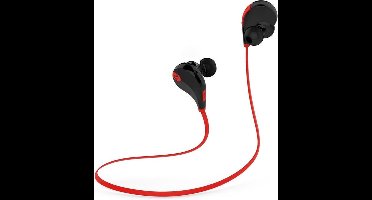 Draadloze sportoortelefoon rood