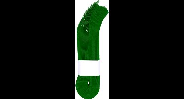 Excellent Koeherkenningsband - Pootbandjes - Bandjes met klittenbandsluiting - 10 stuks - Groen - 15 CM breed