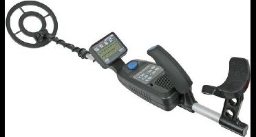 Velleman Metaaldetector, waterdichte zoekspoel 22 cm, lcd-display, zoekdiepte 27 cm