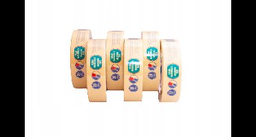 Gele Afplaktape 38mm x 50m - Papier Beschermend en Plakkerig