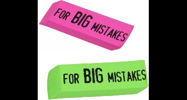 XXL Gum | For big mistakes
