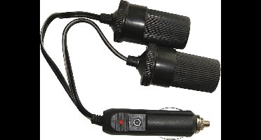 HP Autozubehör 28106 2-voudige verdeler Stroombelasting (max.): 10 A Geschikt voor 12 V sigarettenaansteker