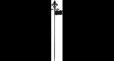 Esschert Design Plantensteun 60 Cm Staal Zwart