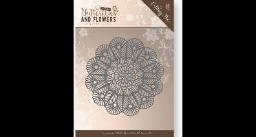 Mal - Jeanine's Art - Vlinders en Bloemen - Onderleggertje
