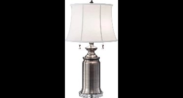Feiss LED Tafellamp Stateroom | 2X E27 Max 60W | Antique Nickel