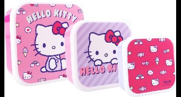Vadobag Hello Kitty Snackbox en Fruitdoos - 3in1