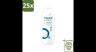 25 x Neutral - Shampoo - Gevoelige Huid - Anti-Roos - 0% Kleurstof & Parfum - 250 ml - Wasstrips - Gevoelige Huid - Anti-roos Shampoo - 0% Parfum - 0% Kleurstof - 0% Parabenen