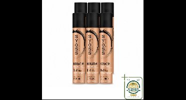 6 x Syoss - Keratin - Haarspray - Versterkt & Fixeert - 300 ml - Haarspray - Haarversterking - Haarfixatie - Haarverzorging - Keratine