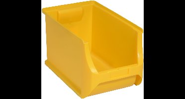 Blauwe magazijnbakjes Profiplus en ophangbord Allit