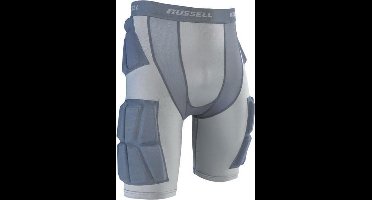 Russell Athletic - Rugby Broek - NFL - American Football - Met Ingenaaide Pads - Volwassenen - Grijs - Small