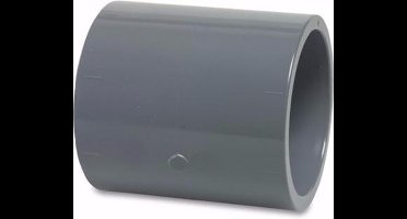 Mega Sok PVC-U 32 mm lijmmof 16bar grijs KIWA