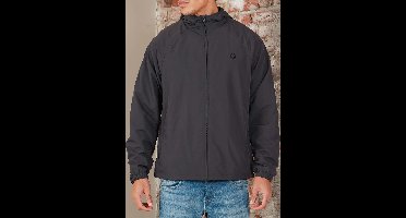 Fred Perry Hooded shell jacket - anchor grey
