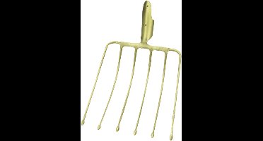 IDEAL - Bietenvork - 6 tanden - Werkbreedte 330 mm - Robuuste staalconstructie