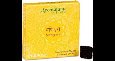 Aromafume Chakra wierookblokjes - manipura - solar plexis - zonnevlecht chakra