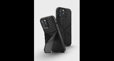 Uniq Hoesje - iPhone 13 Pro Max Case - Geschikt voor iPhone 13 Pro Max - Uniq Transforma Backcover MagSafe - donkergrijs