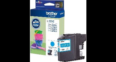 Brother LC221C - Inktcartridge / Cyaan