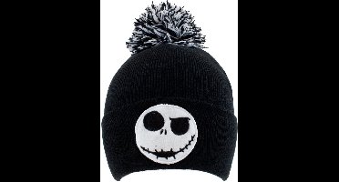 The Nightmare Before Christmas Jack - Face Badge Unisex Beanie - zwart - Standard
