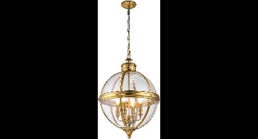 Feiss LED Kroonluchter | 4X E14 Max 60W | Dimbaar | Burnished Brass