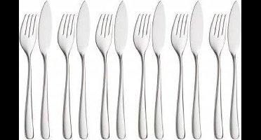 WMF Vision visbestek 6 persoons 12 delig