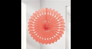 Haza Original Waaier Coral Solid 40 Cm Papier Oranje