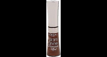 L’Oréal Paris Glam Shine Diamant lipgloss 169 Brown Carat.