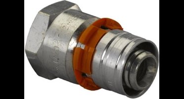 Uponor MLC schroefbus - 1/2x14mm messing pers