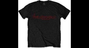 The Stooges - Vintage Logo Heren T-shirt - M - Zwart