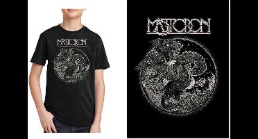 Mastodon - Griffin Kinder T-shirt - Kids tm 12 jaar - Zwart