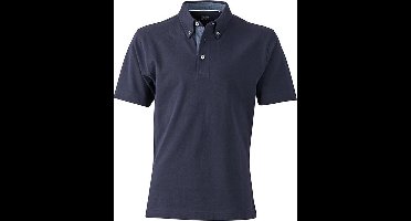James and Nicholson Herenpolo (Marine / Licht Denim)