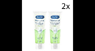 Durex - Naturel Gel - Natuurlijk Glijmiddel - 2 x 100 ml