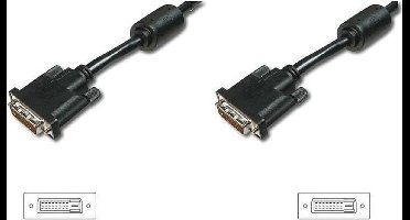 cable Monitor DIGITUS DVI-D 24+1-St. > 24+1-St. 2,0m Ferrit