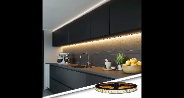 Led strip Warm Wit - 3 meter - Premium - Complete set met afstandsbediening - Led verlichting - Sfeervol en praktisch