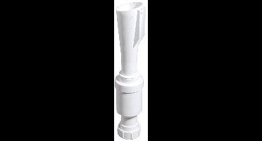 McAlpine trechtersifon PP 32mm waterslot 60mm wit 0052746 (originele verpakking ontbreekt)