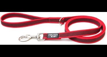 Julius K9 Antislip Lijn + Handvat - 1,8 m - Rood