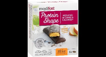 Modifast Protein Shape Reep Pure Chocolade & Sinaasappel - 3 x 6 x 31 gr - Voordeelverpakking