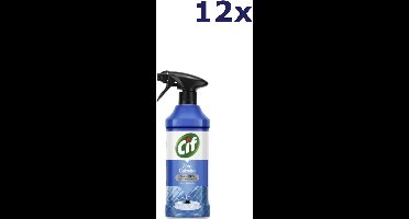 12x Cif anti-kalk spray ultra brillance 435ml