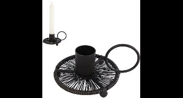 Gifts Amsterdam draad kandelaar metaal 11x85x2