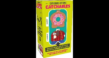 Catchables - Exploding Kittens - Houthakkat & Donutkat - Familiespel - Partygame