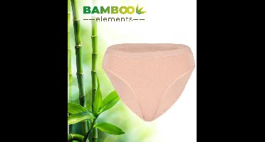 Bamboo Elements - Menstruatie Ondergoed - Brief - Nude - Period Underwear - Menstruatieslip - Menstruatie Onderbroekje - Ondergoed Dames Slips