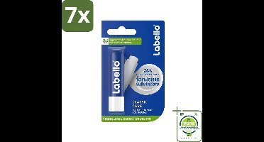 7 x Labello - Classic Care - Lippenbalsem - Voedend & Beschermend - 5.5 ml - Grootverpakking - Lippenbalsem - Lippenverzorging - Hydratatie - Bescherming - Droge Lippen