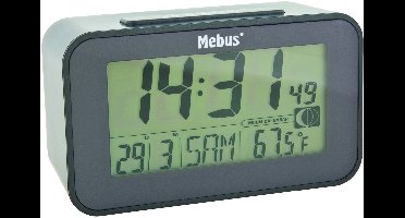 Mebus 51460 wekker Digitale wekker Antraciet