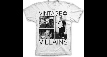 DC Comics Batman Heren Tshirt -S- Vintage Villains Wit