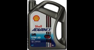 Shell Advance 4T Ultra 15W50 4L