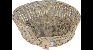 Boony Est1941 Hondenmand Rotan Ovaal