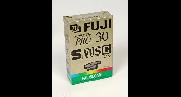 Fuji Super VHS Pro 30 / S VHS-C