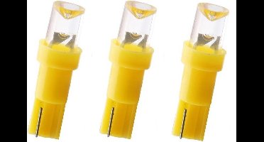 ABC-Led T5 LED dashboard lampjes - 12V oranje - auto interieurverlichting