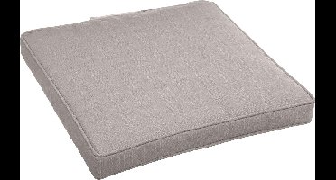 Hespéride Korai Stoelkussen met klittenband - Waterafstotend - Afneembare hoes - 40x40cm - Beige
