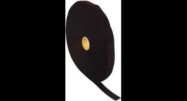FASTECH® T0601099991125 Klittenband Om te bundelen Haak- en lusdeel (l x b) 25000 mm x 10 mm Zwart 25 m