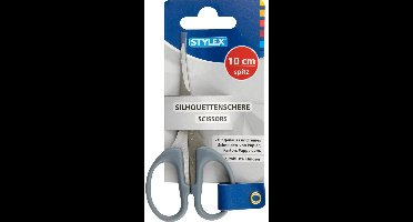 Stylex Silhouetteschaar 10 cm | Precisieschaar met Puntige Tip | RVS Klingen